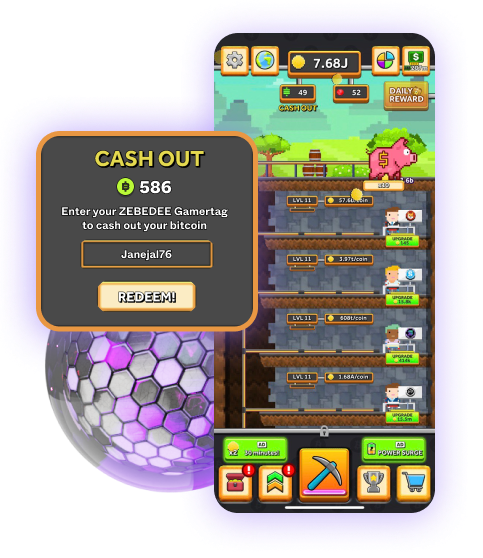cashout zbd mobile game